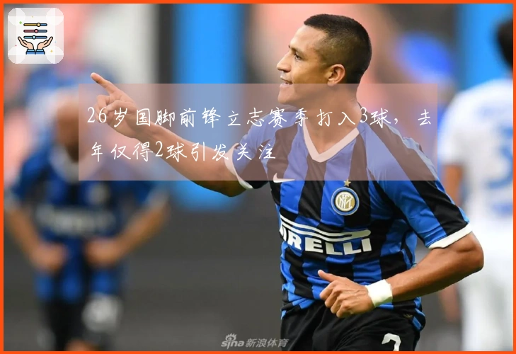 26岁国脚前锋立志赛季打入3球，去年仅得2球引发关注